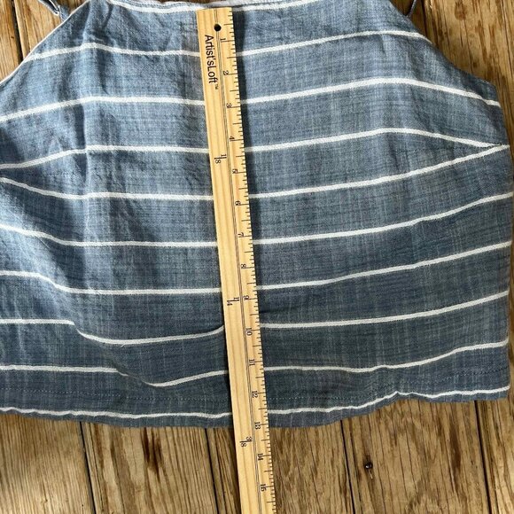 Universal Thread Tank Women’s Small Blue White Striped Sleeveless Camisole - Picture 8 of 8